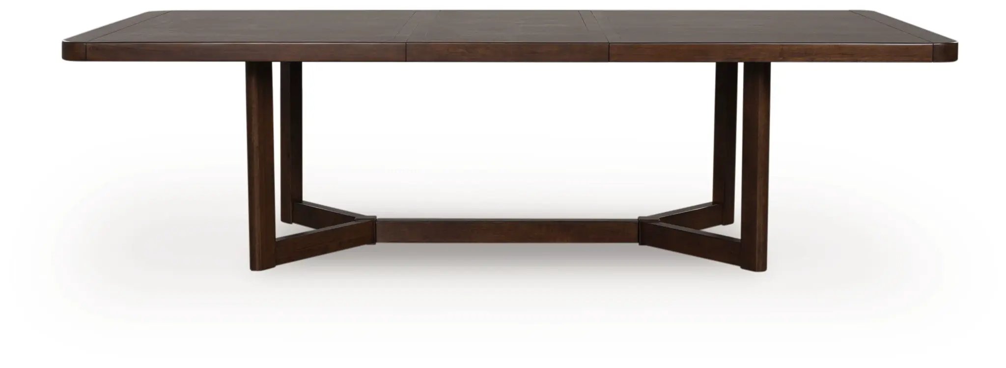 Dilenno - Rectangular Dining Room Extension Table - Dark Brown by Unique Piece Furniture