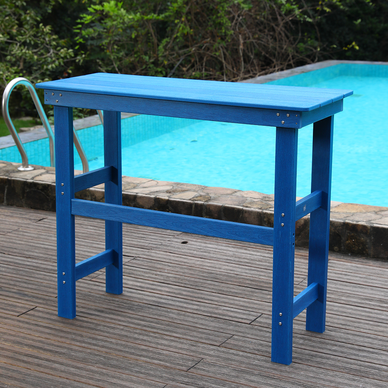 HDPE Outdoor Dining and Bar Table by HouseOfZazla