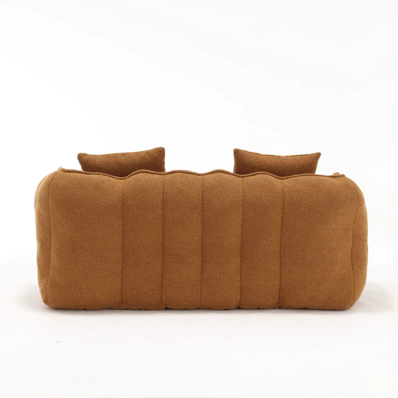 Cozy Beanbag Chair With High Resilience Foam Core For 2 by HouseOfZazla