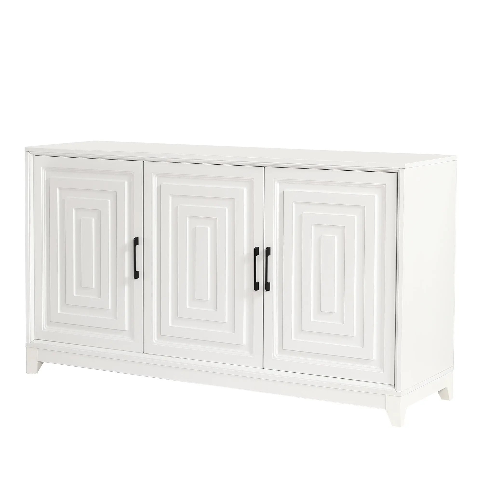 TV Stand for TVs up to 65 Inches, Modern Entertainment Center Media Console by HouseOfZazla