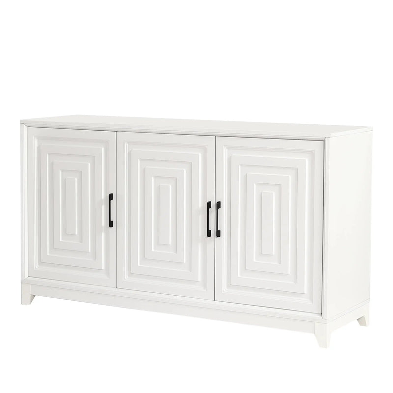 TV Stand for TVs up to 65 Inches, Modern Entertainment Center Media Console by HouseOfZazla