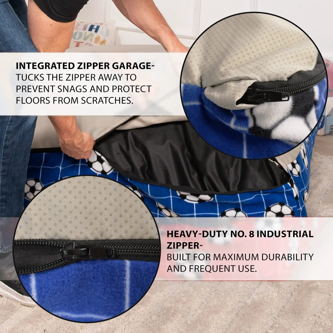Sensory Crash Pad for Kids & Adults by HouseOfZazla