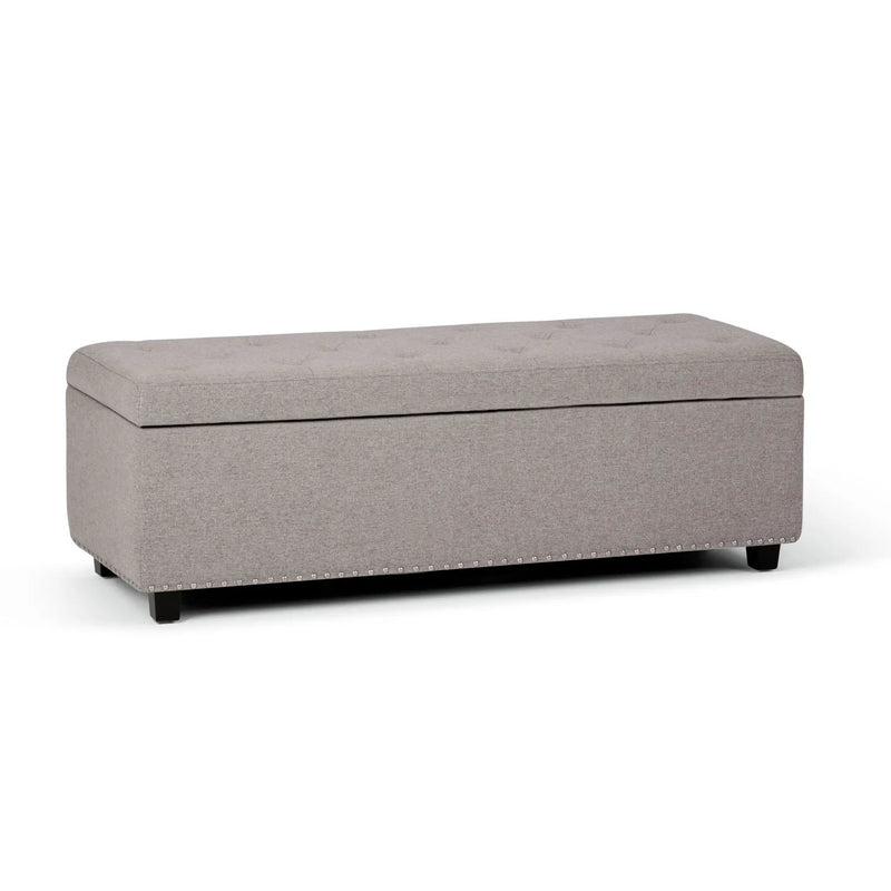 Hamilton - Upholstered Storage Ottoman by HouseOfZazla