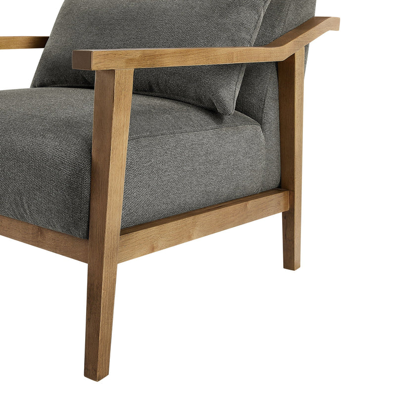 Reagan - Arm Accent Chair With Lumbar Pillow by HouseOfZazla