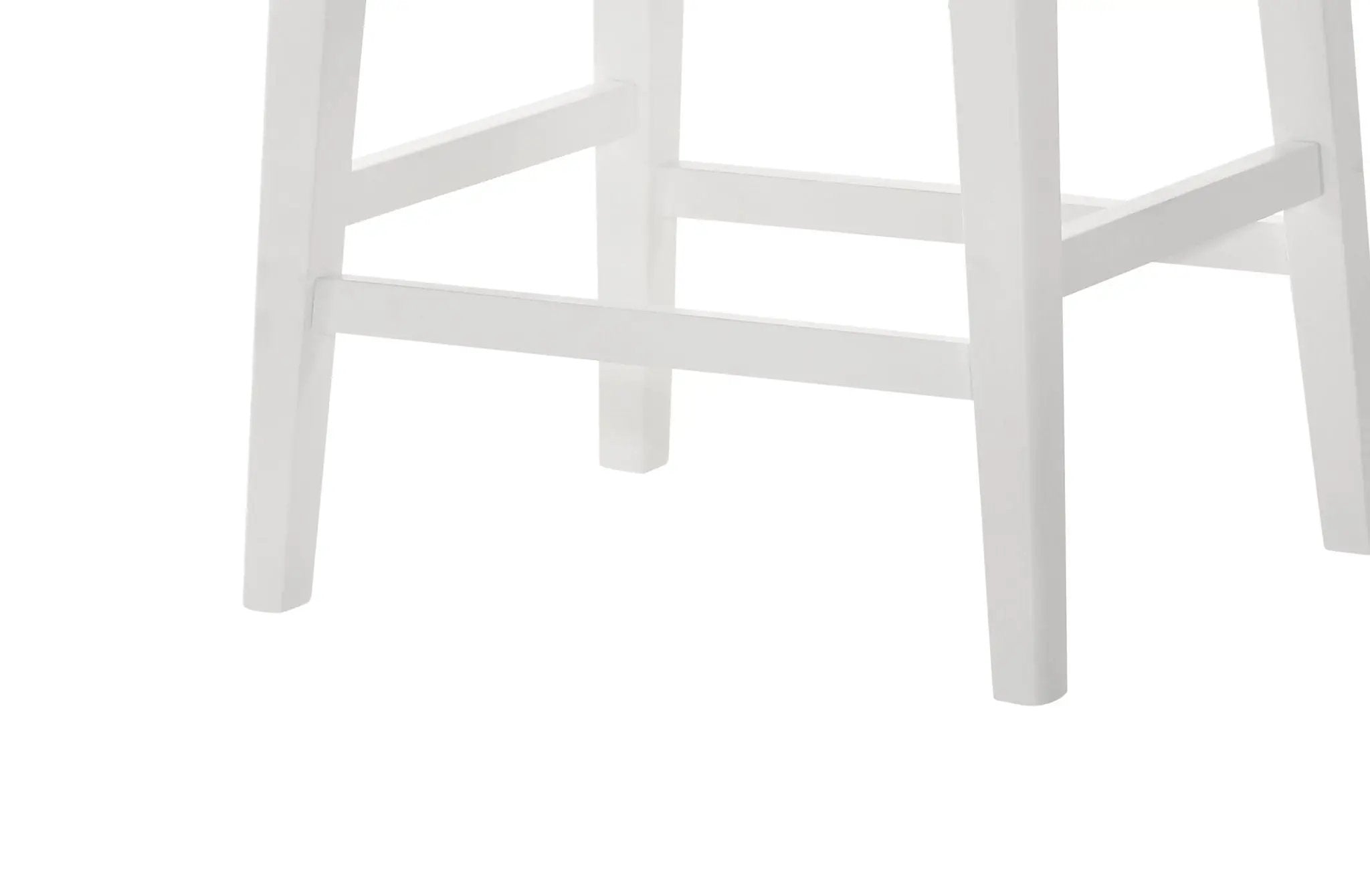 Sasha - 17" Counter Height Stool With Upholstered Seat by HouseOfZazla