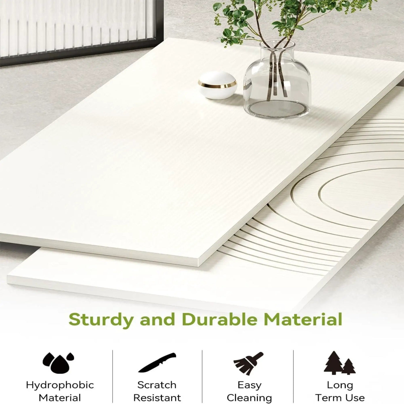 Modern Reception Desk, Front Desk Table With Cable Grommet & Privacy Panels by HouseOfZazla