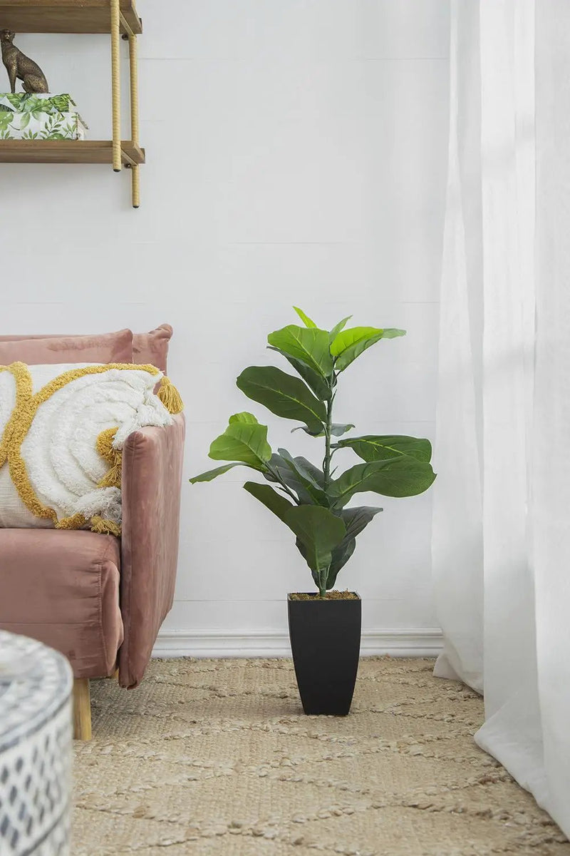 20x16x35" Artificial Fiddle-Leaf Fig Potted Plant by HouseOfZazla