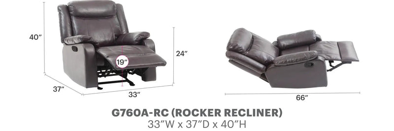 Ward - Rocker Recliner by Unique Piece Furniture