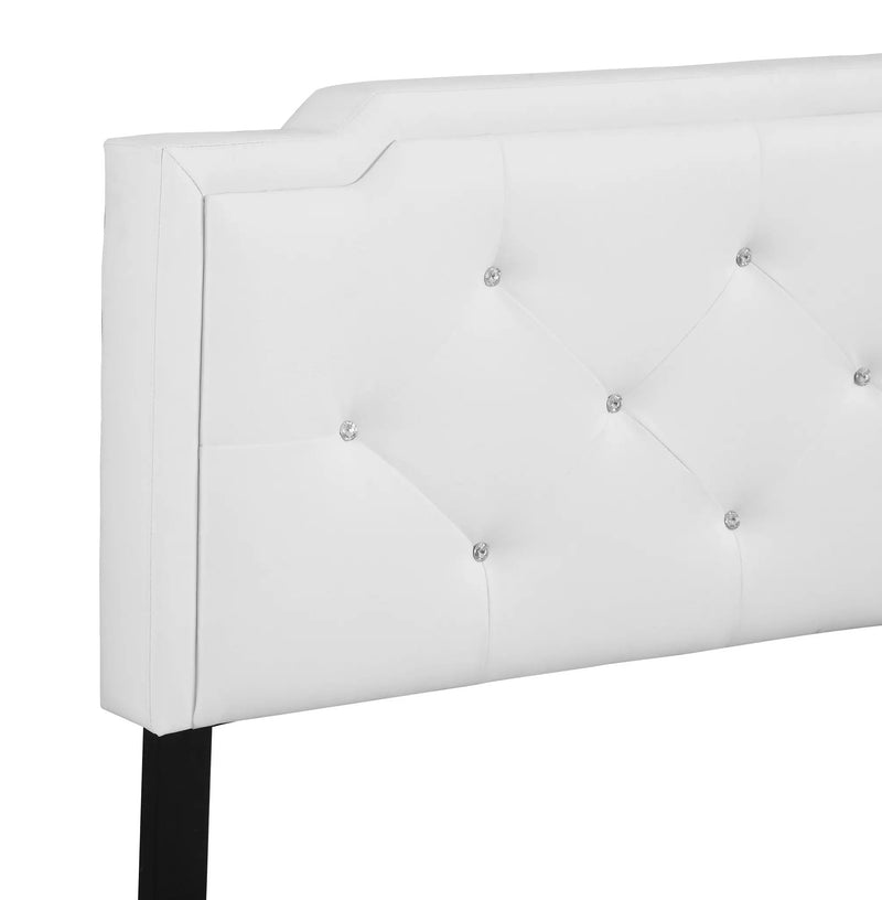 Button Tufted Bed Charming For Cozy Spaces by Unique Piece Furniture