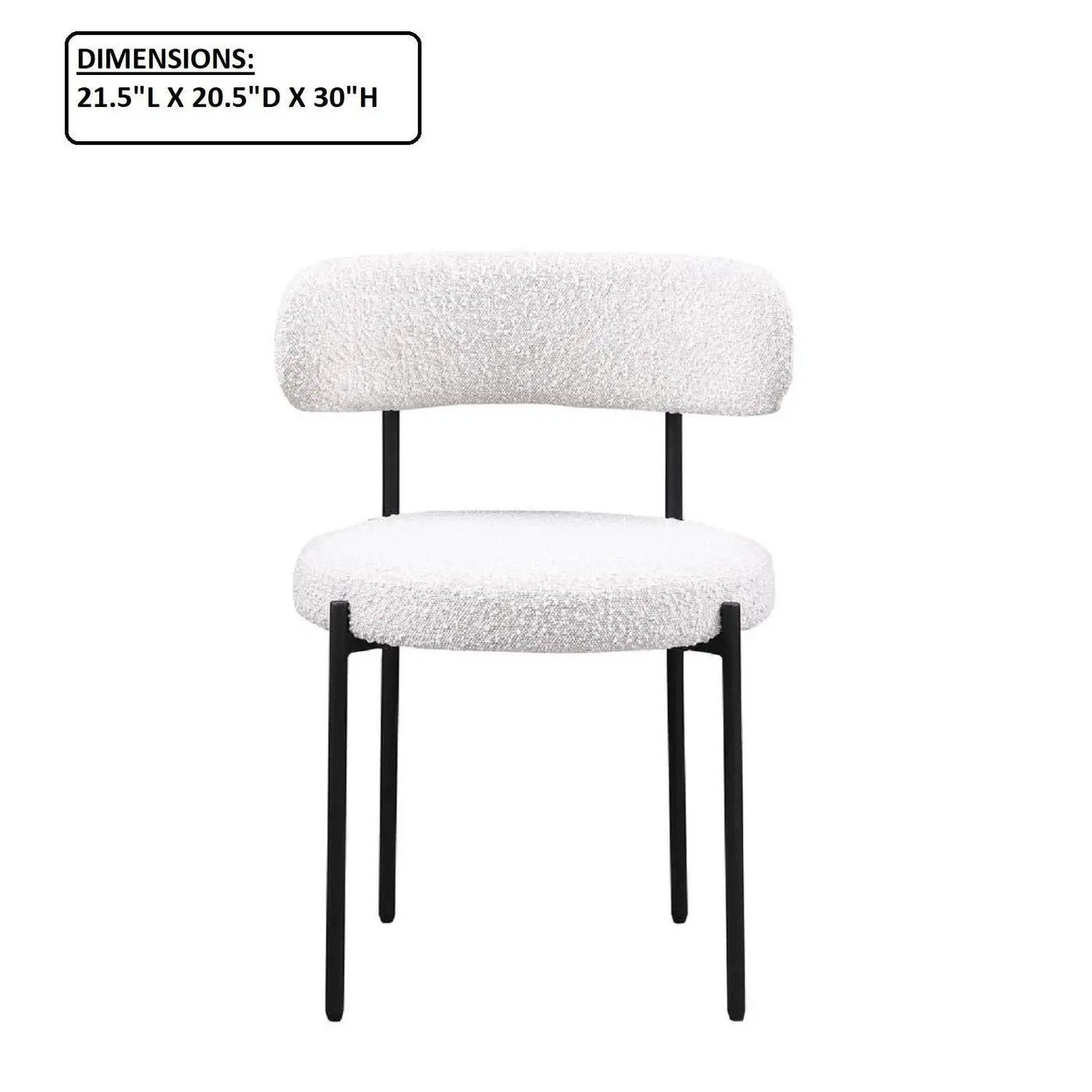 Upholstered Kitchen Chair (Set of 2) by HouseOfZazla