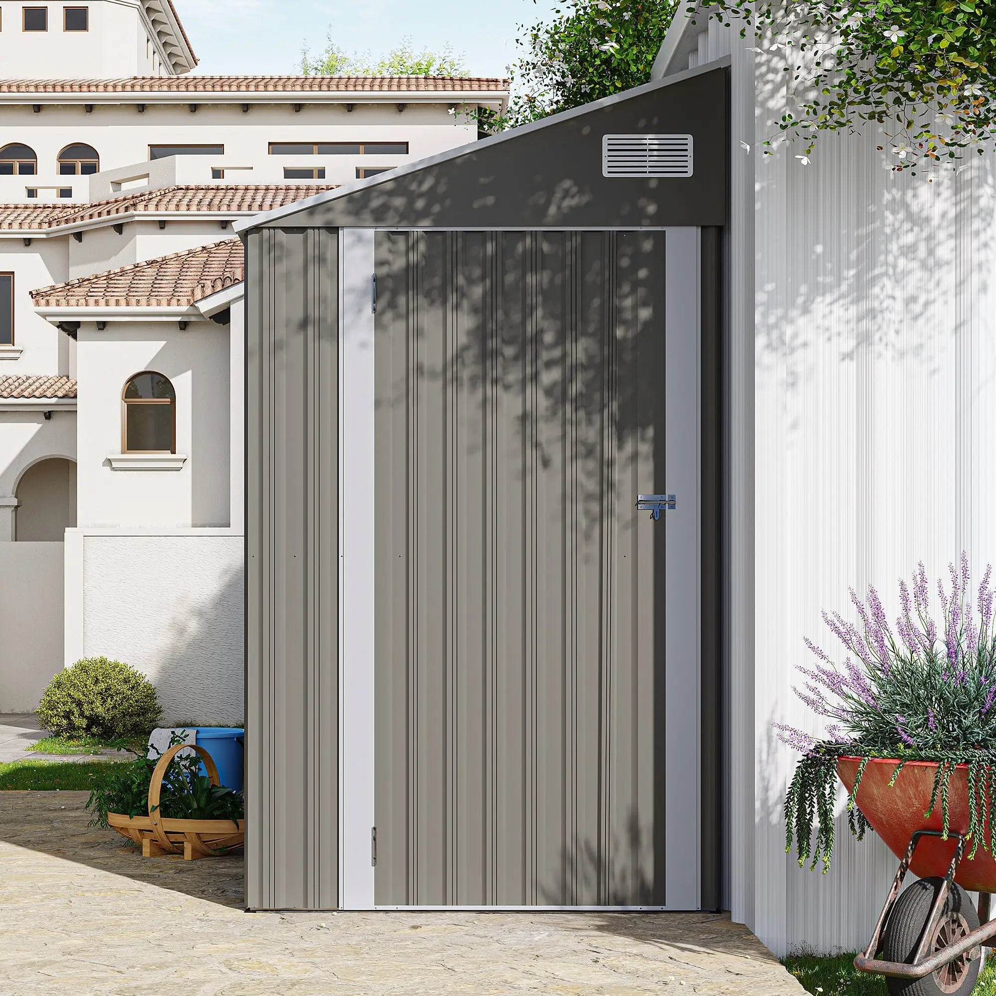 Campcraft Optional Two-Color Storage Shed by HouseOfZazla