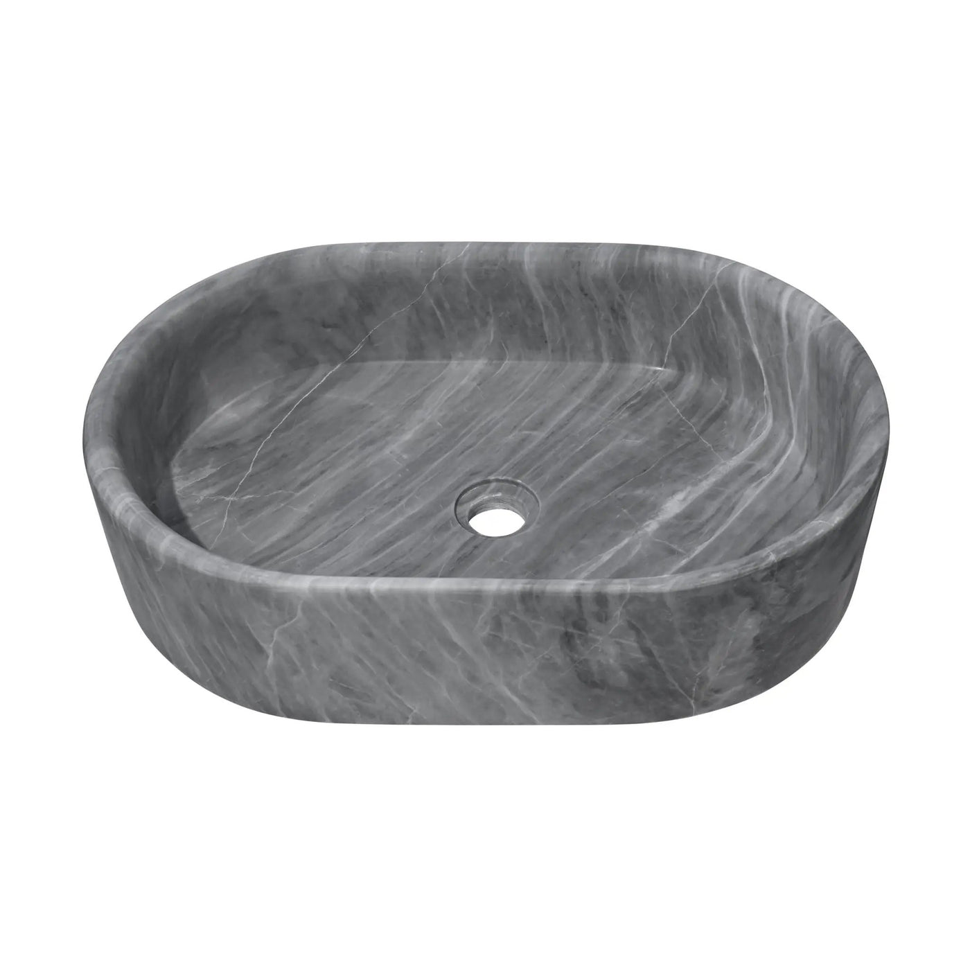 Bathroom Vessel Sink, Semi Polished Surface by HouseOfZazla