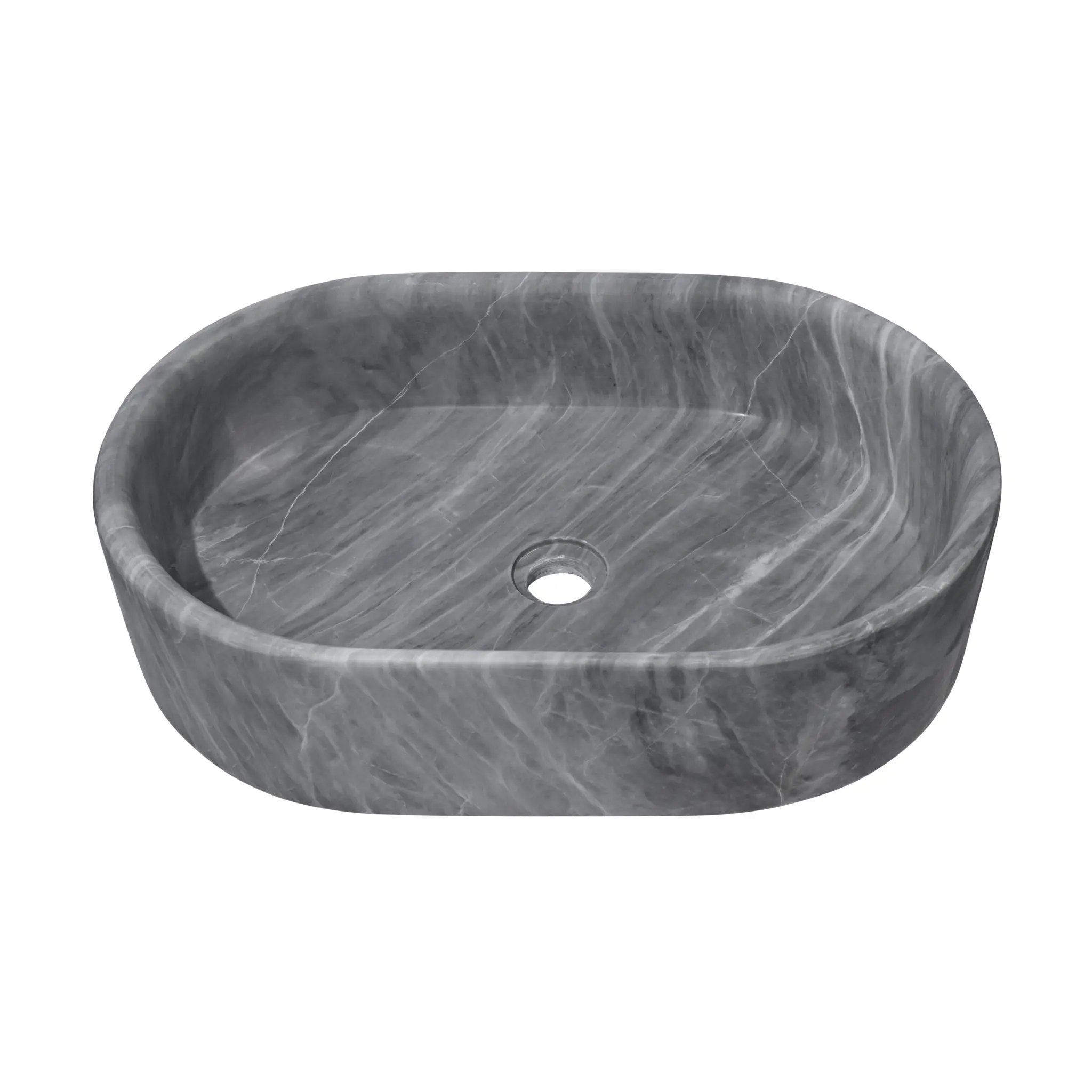 Bathroom Vessel Sink, Semi Polished Surface by HouseOfZazla