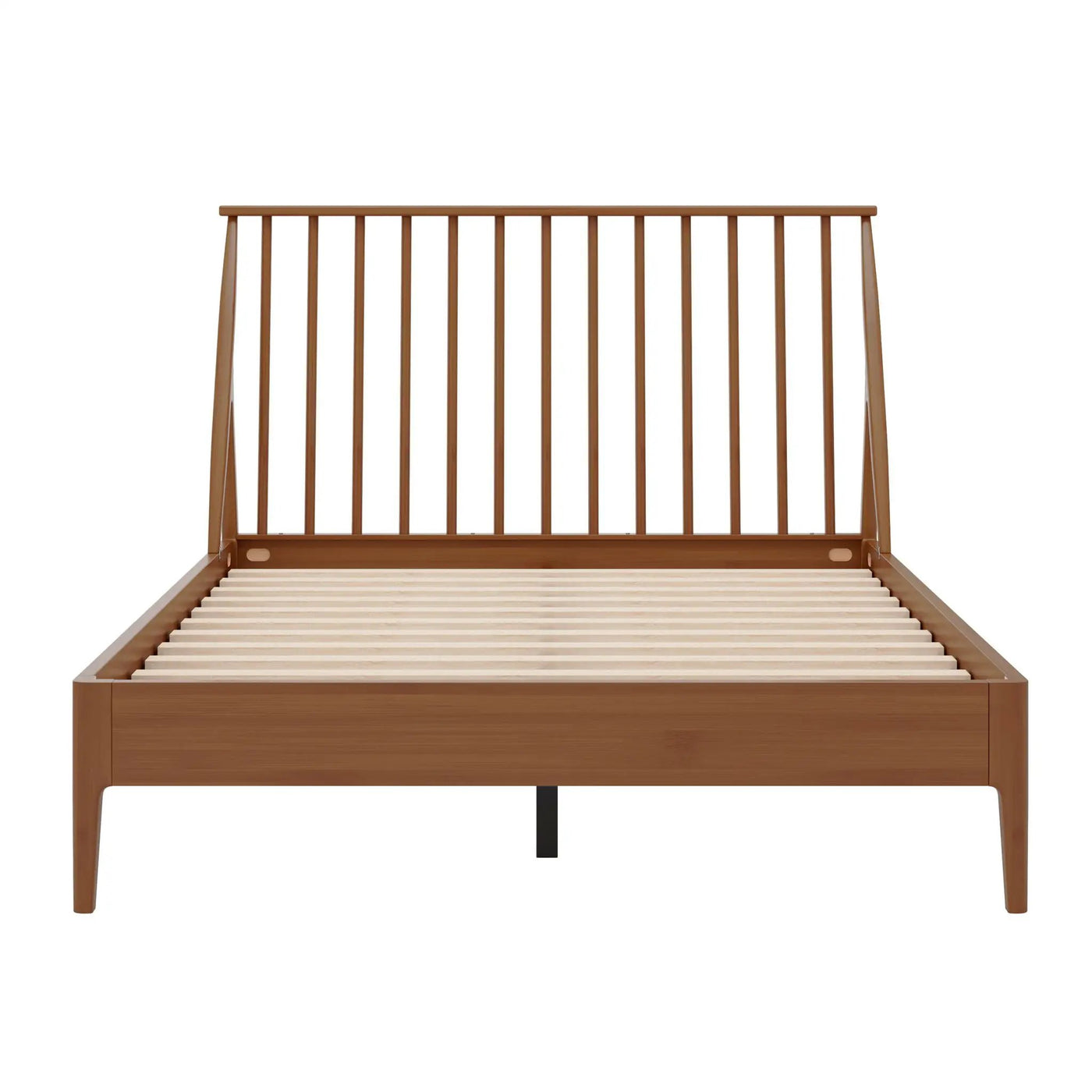 Bohemian Platform Bed With Tall Headboard by HouseOfZazla