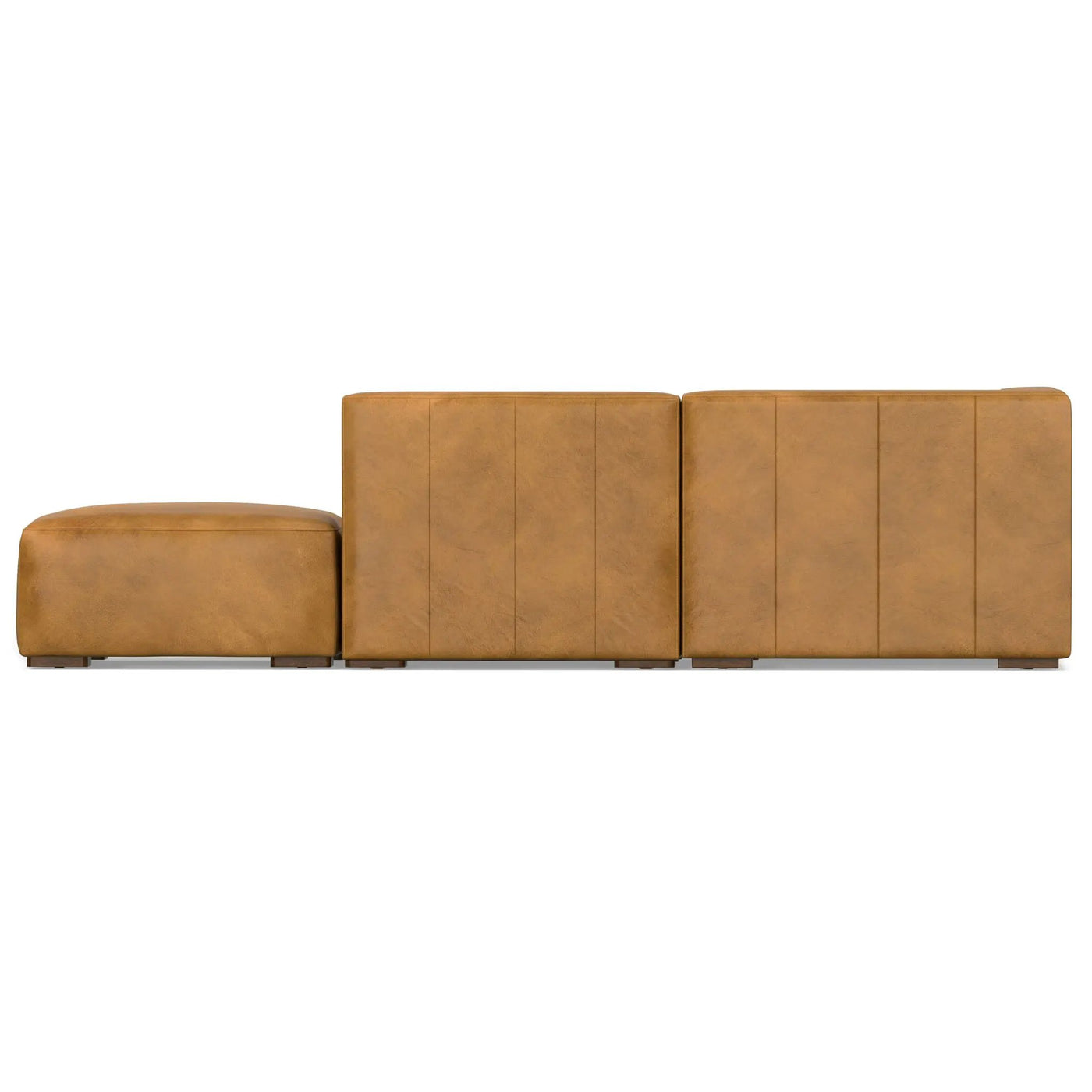 Rex - Handcrafted Sectional Sofa And Ottoman by HouseOfZazla