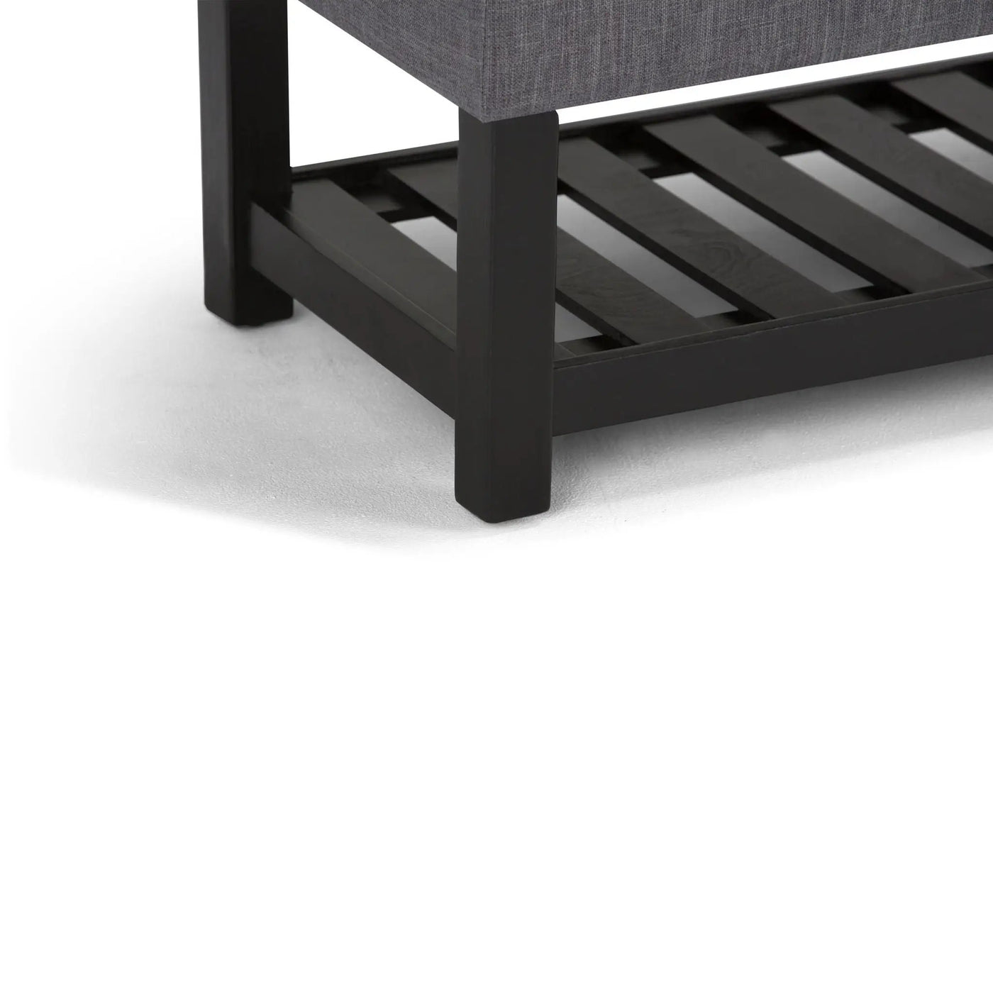 Saxon - Upholstered Transitional Storage Ottoman Bench by HouseOfZazla