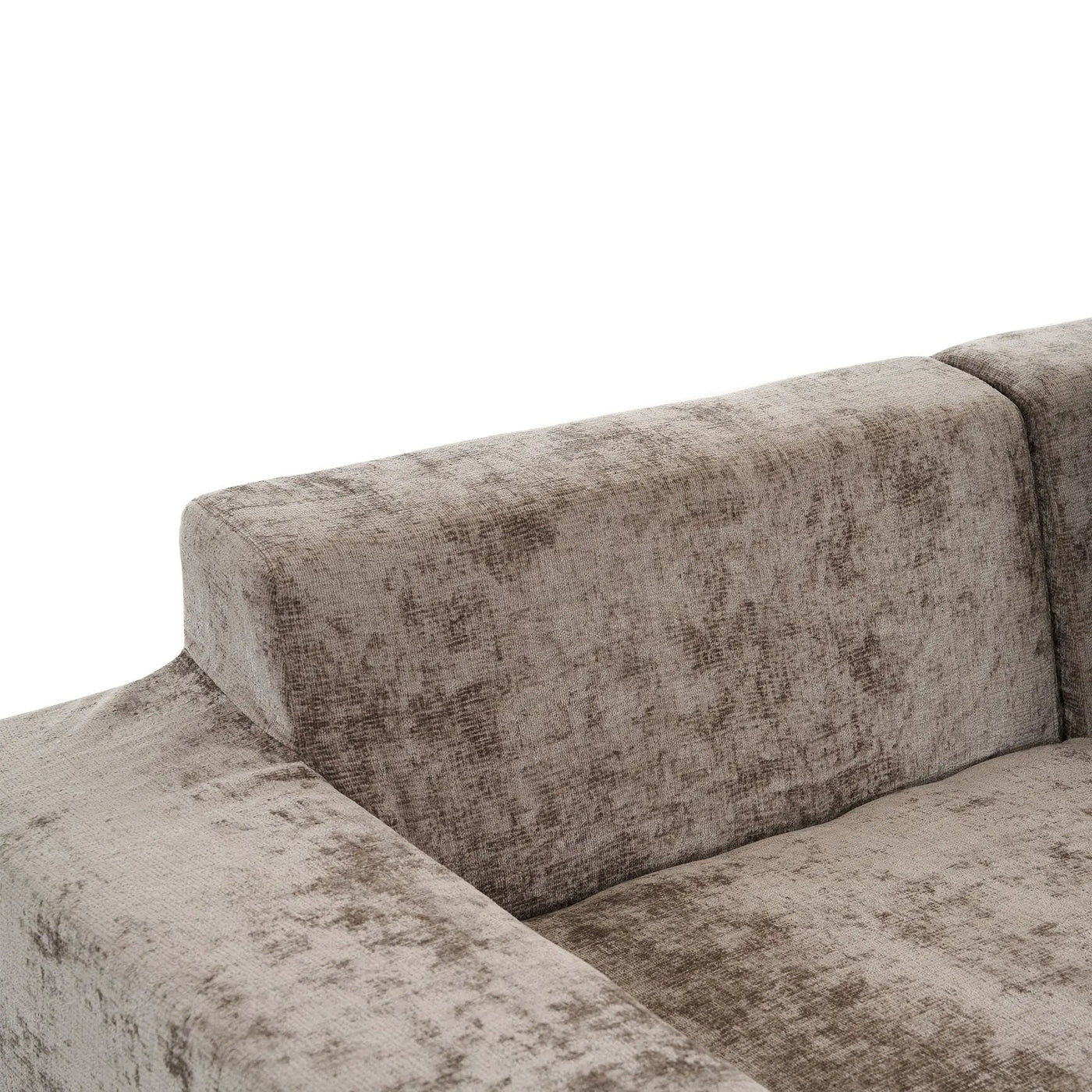Modular Cloud Sectional Sofa Set, U-Shaped Upholstered Couch With Deep Seat by HouseOfZazla