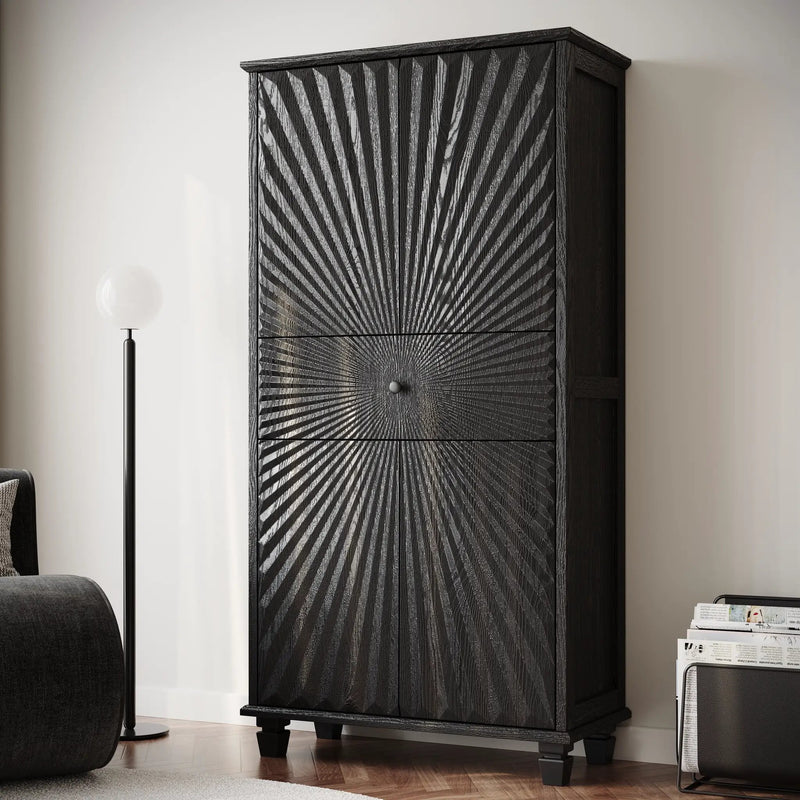 64.5'' Tall Accent 4-Door Cabinet by HouseOfZazla
