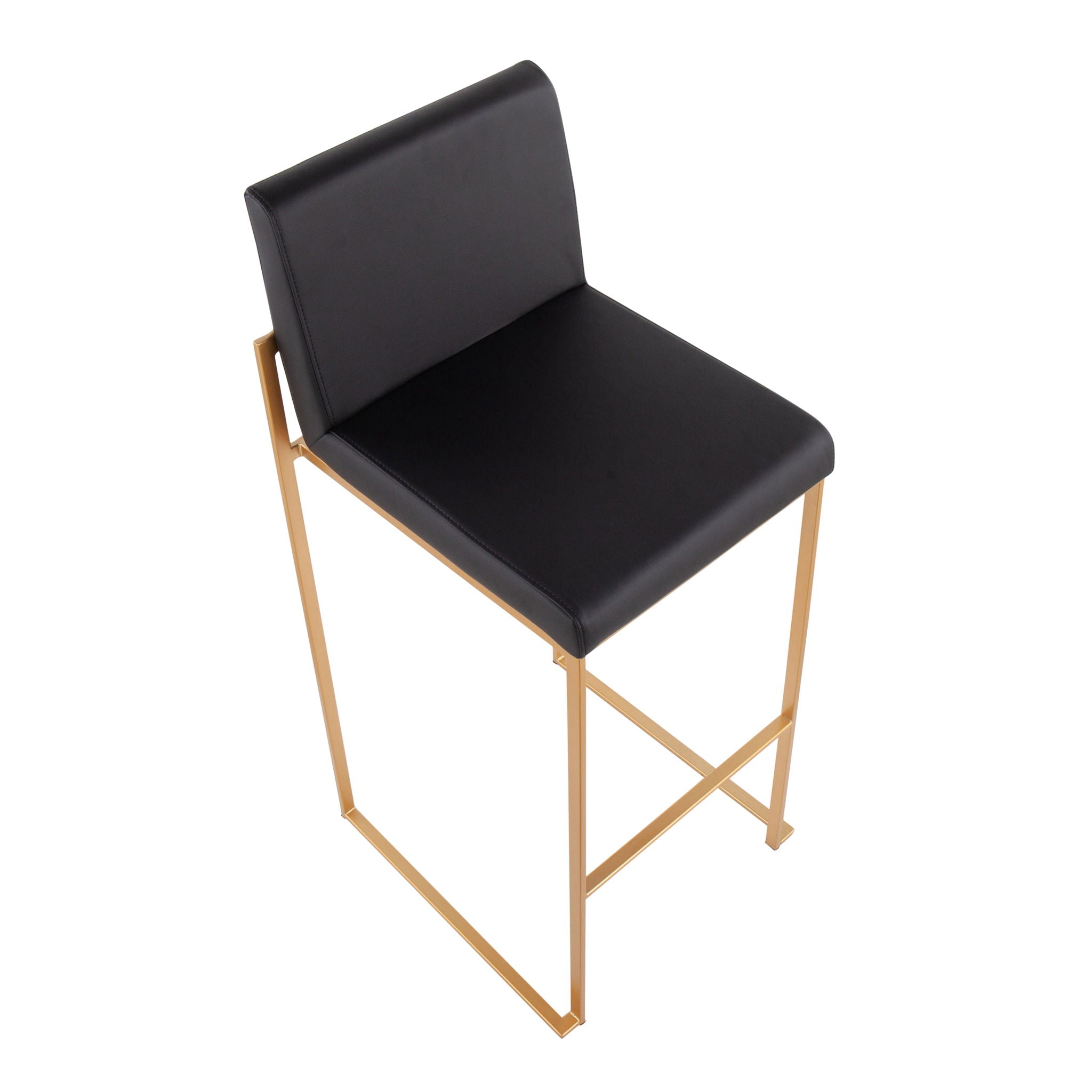 Fuji - Contemporary Design High Back Barstool by Unique Piece Furniture