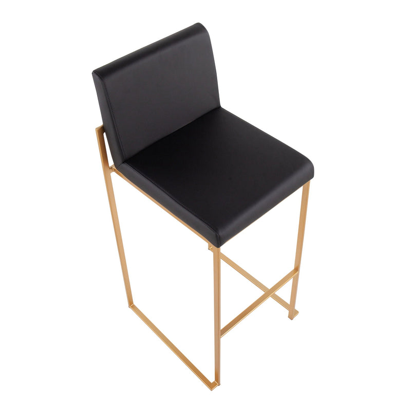 Fuji - Contemporary Design High Back Barstool by Unique Piece Furniture