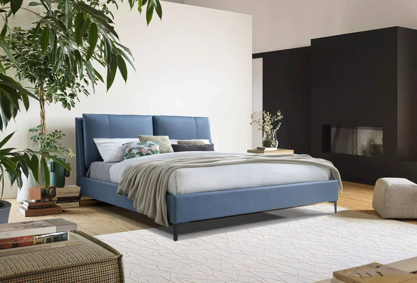 Fully Upholstered Bed by HouseOfZazla