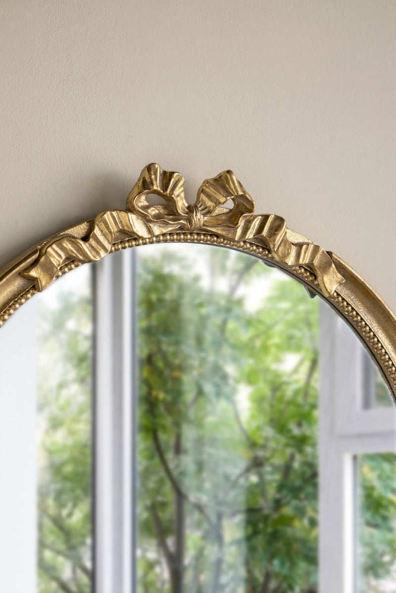 30' x 32.1' Round Decorative Wood Frame Wall Mirror by HouseOfZazla