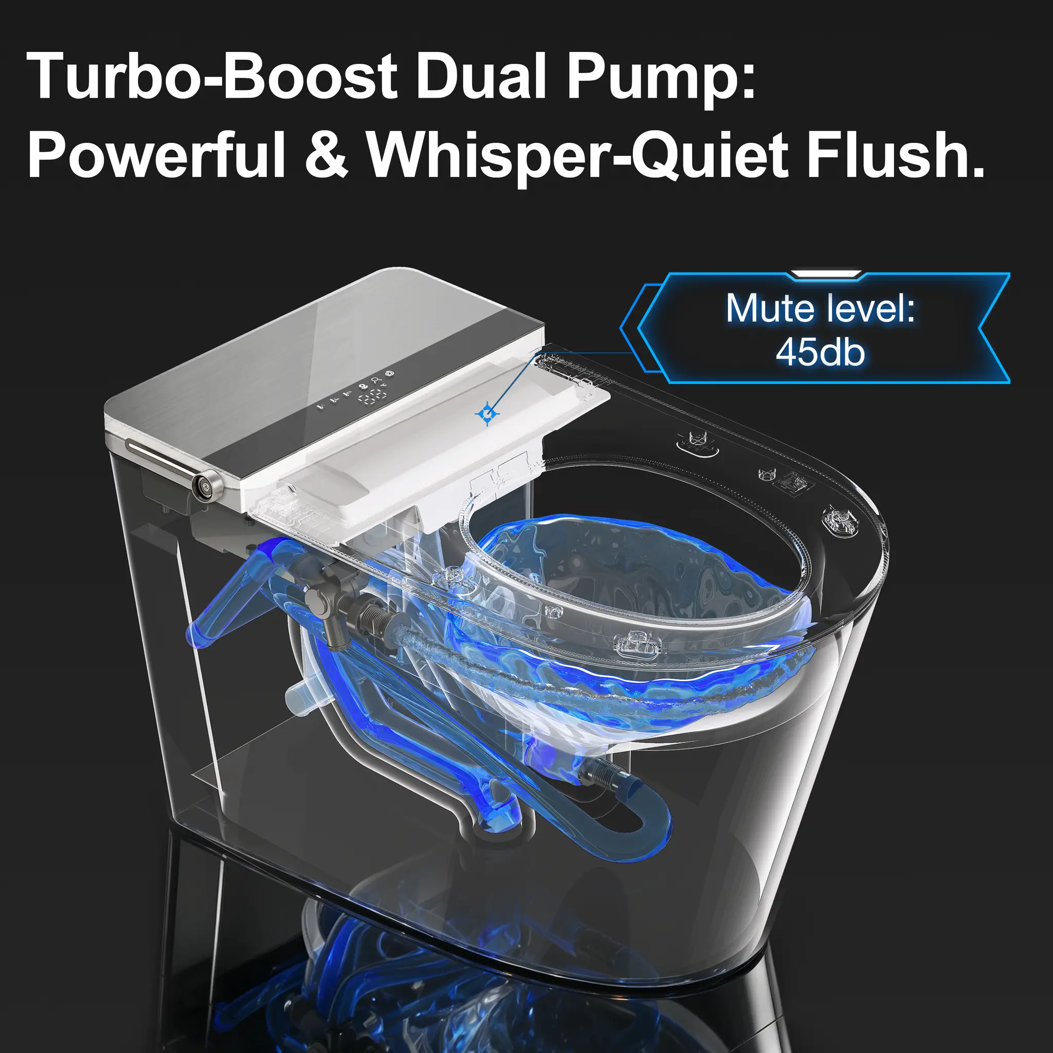 Household Luxury Intelligent Toilet by HouseOfZazla