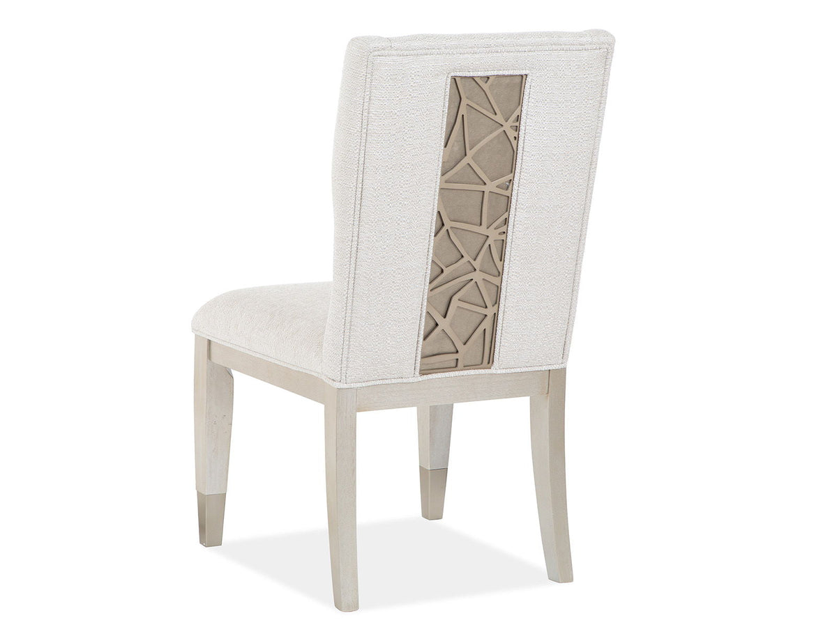 Lenox - Upholstered Host Side Chair (Set of 2) - Warm Silver, photo 2 of 7