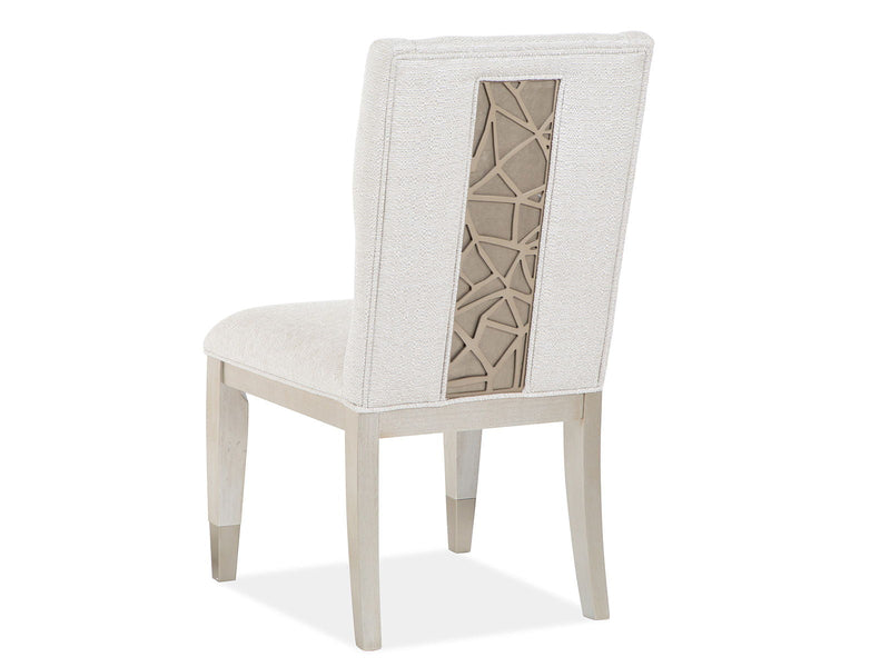 Lenox - Upholstered Host Side Chair (Set of 2) - Warm Silver, photo 2 of 7