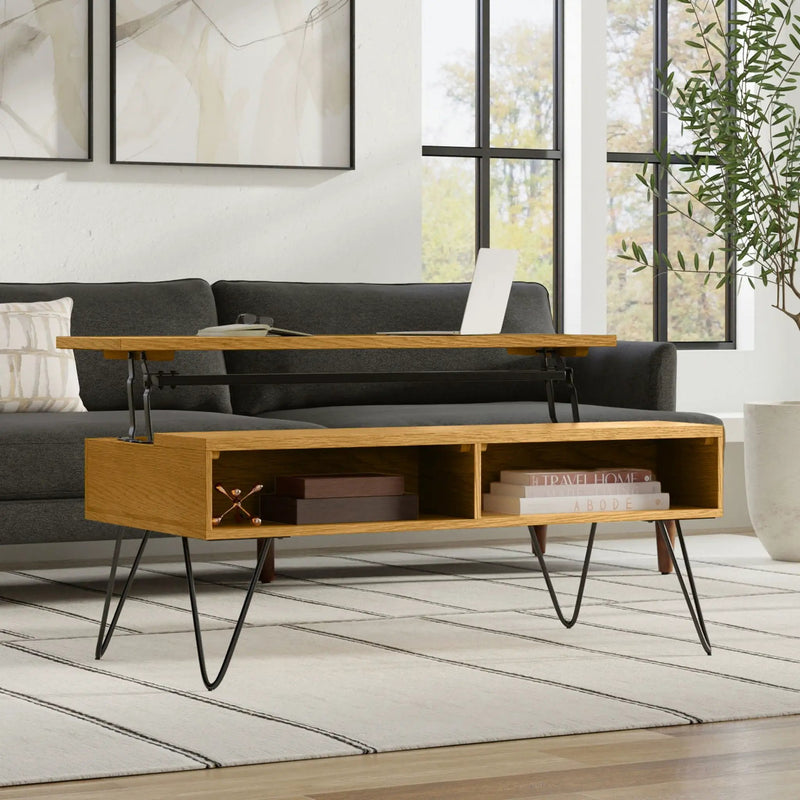 Hunter - Handcrafted Lift Top Coffee Table by Unique Piece Furniture