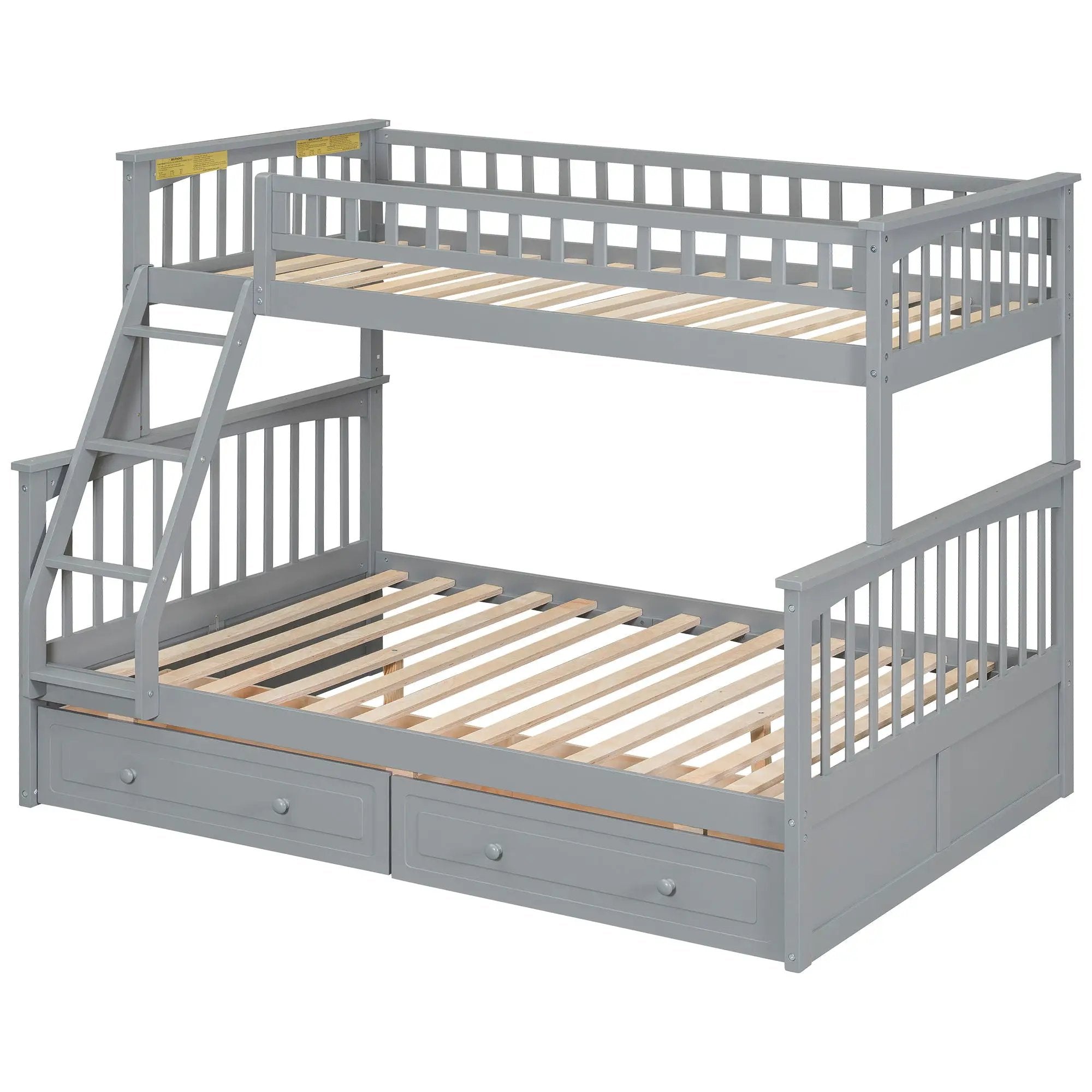 Bunk Bed With Drawers, Convertible Storage Bed by Unique Piece Furniture