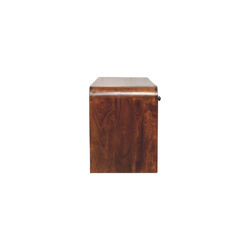 Aspen - Slim Media Unit - Dark Brown by HouseOfZazla
