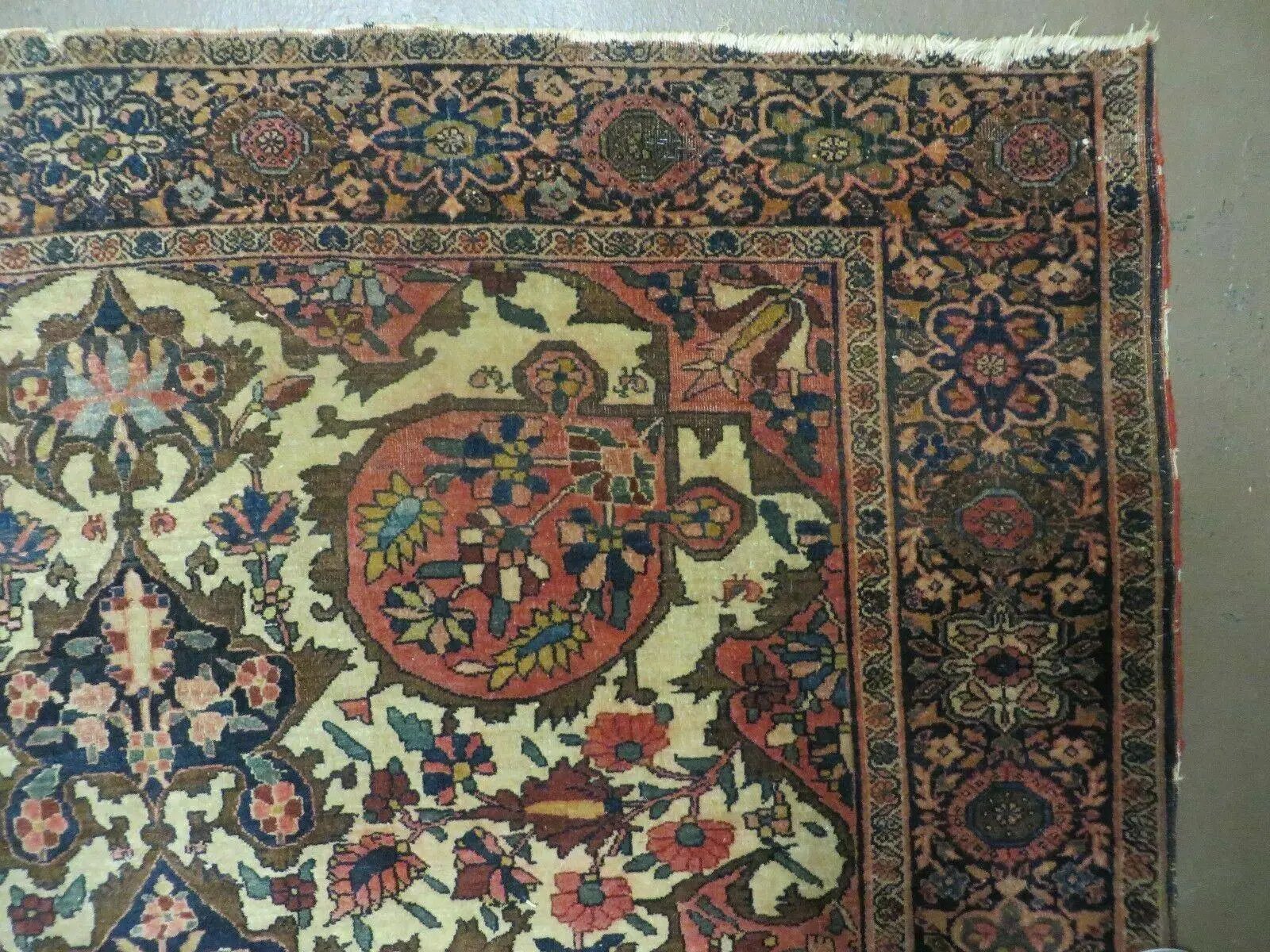 4' X 6' Antique Ultra Fine Handmade India Floral Oriental Wool Rug Carpet Nice by Jewel Rugs