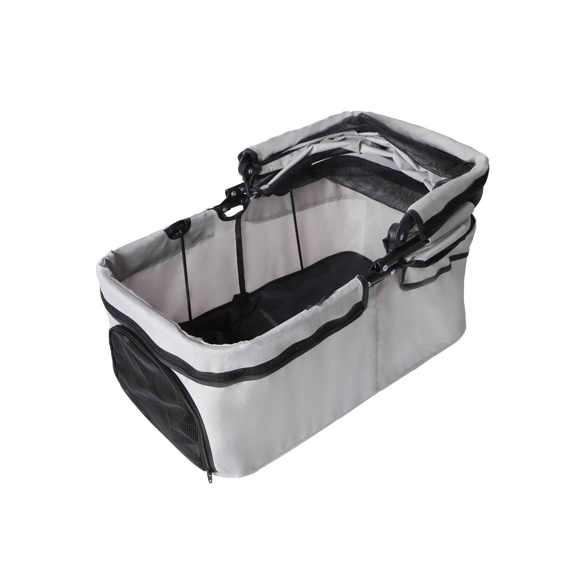 4-Wheel Foldable Pet Stroller for Dogs and Cats by HouseOfZazla