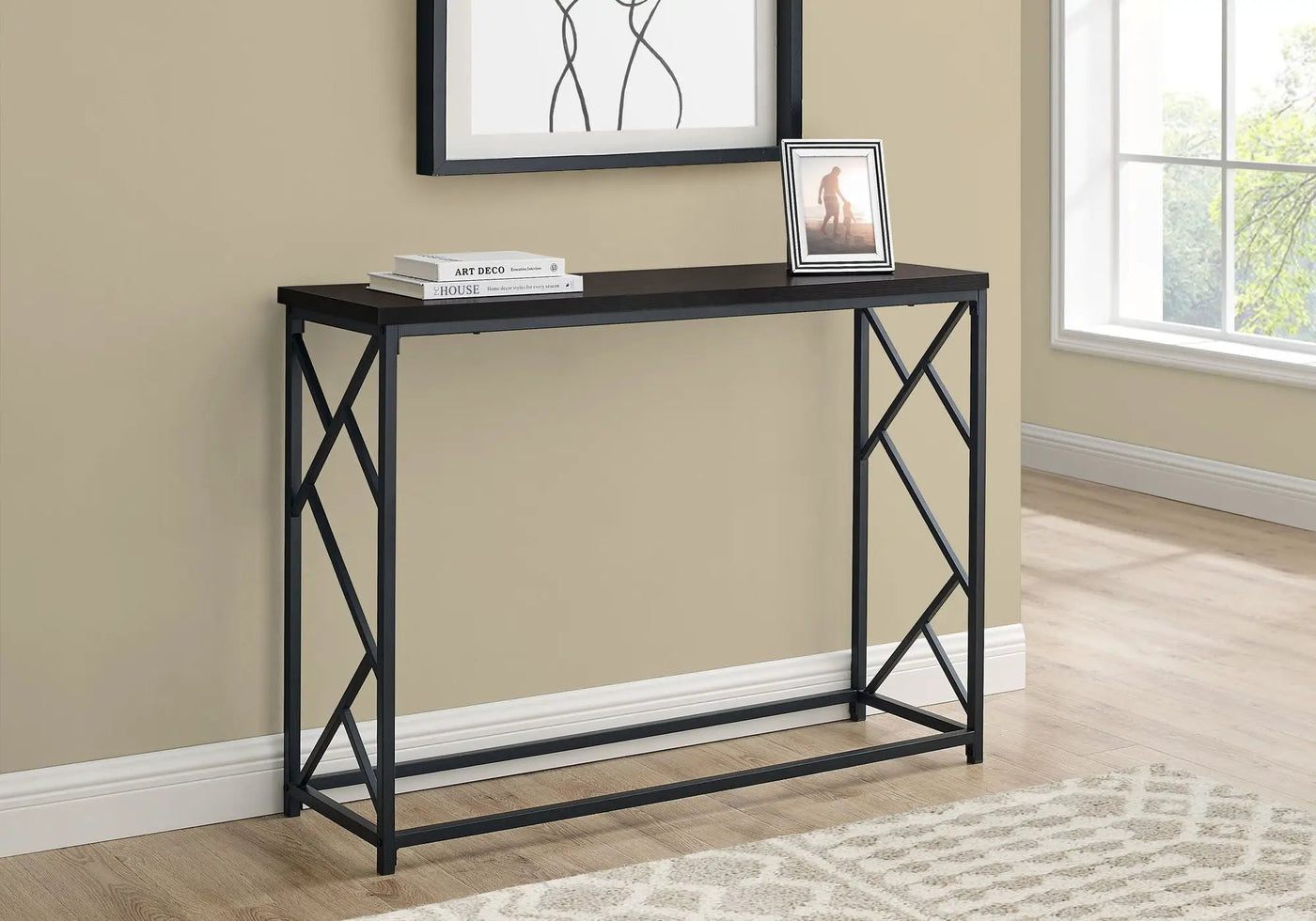 Accent Console Table for Entryway, Modern Design by HouseOfZazla