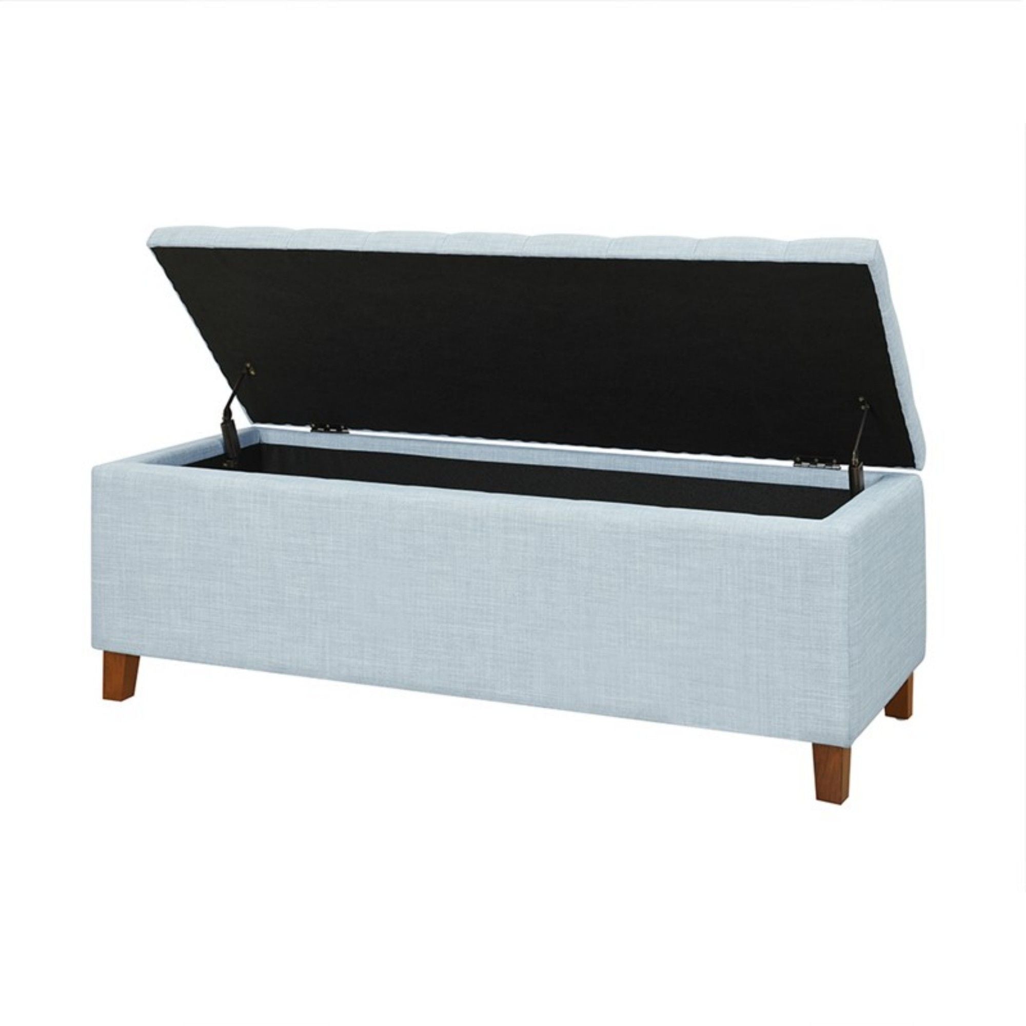 Shandra - Tufted Top Soft Close Storage Bench by HouseOfZazla