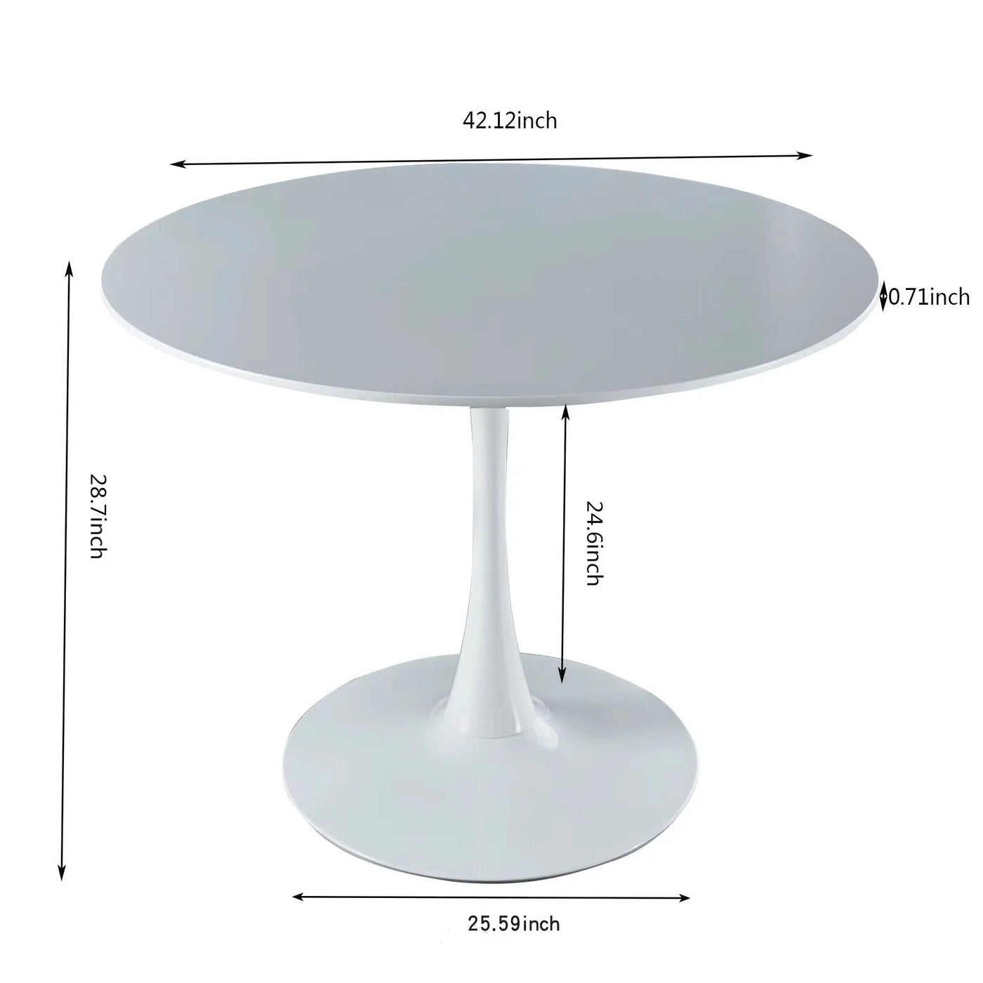Tulip Special Dining Table, Dining Table by HouseOfZazla