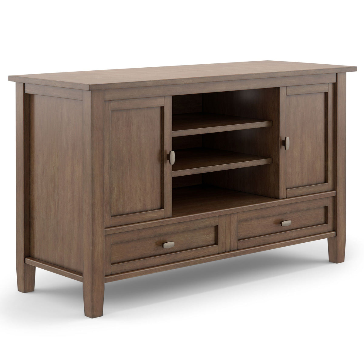 Handcrafted Shaker Style TV Stand with Drawer Storage - Multiple Colors, photo 12 of 40