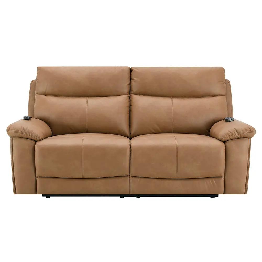 Chavis - Power Motion Loveseat With USB & Power Headrest - Brown by Unique Piece Furniture