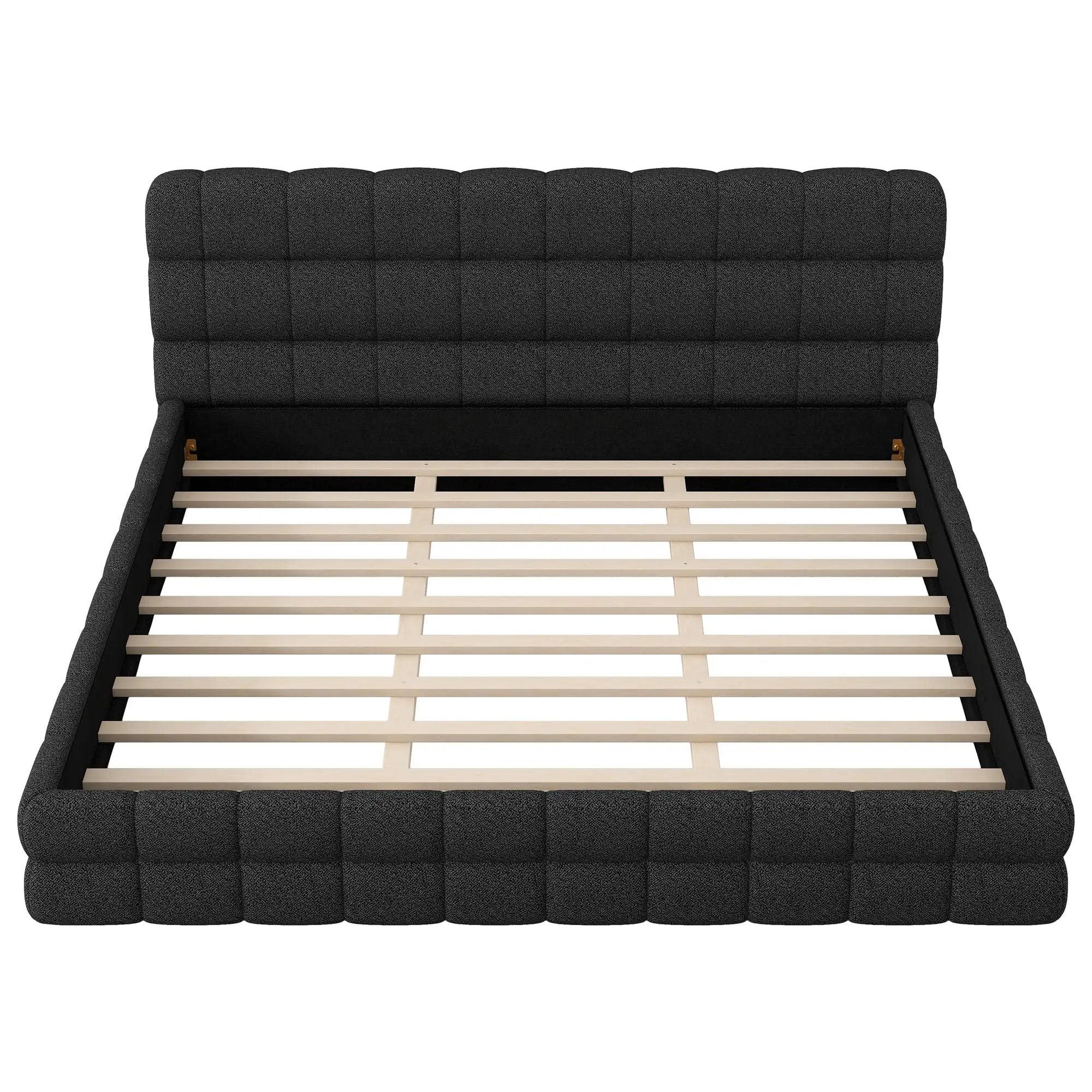 Upholstered Platform Bed With Headboard by Unique Piece Furniture