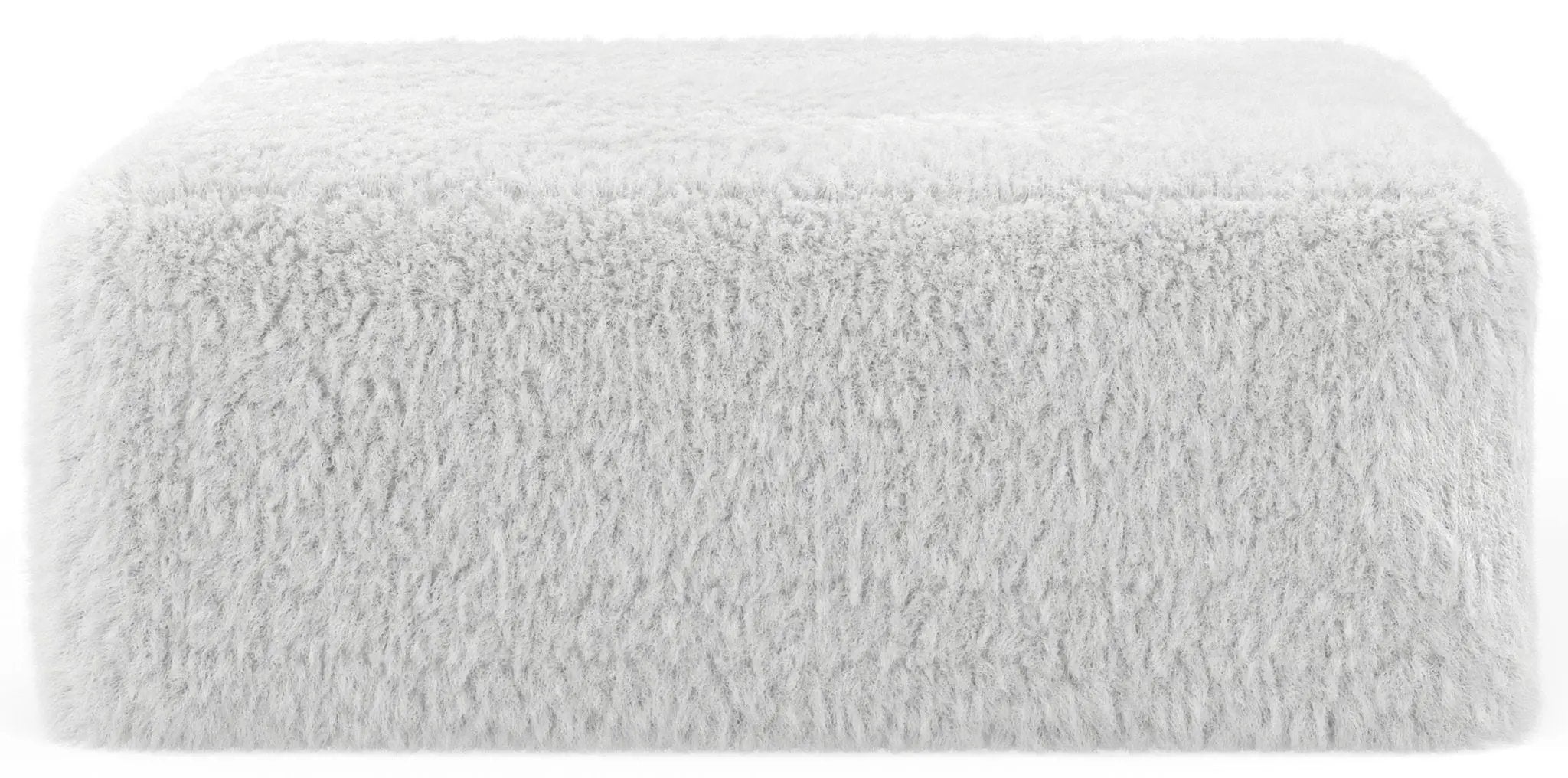 Snowball - Cocktail Ottoman - White by Unique Piece Furniture