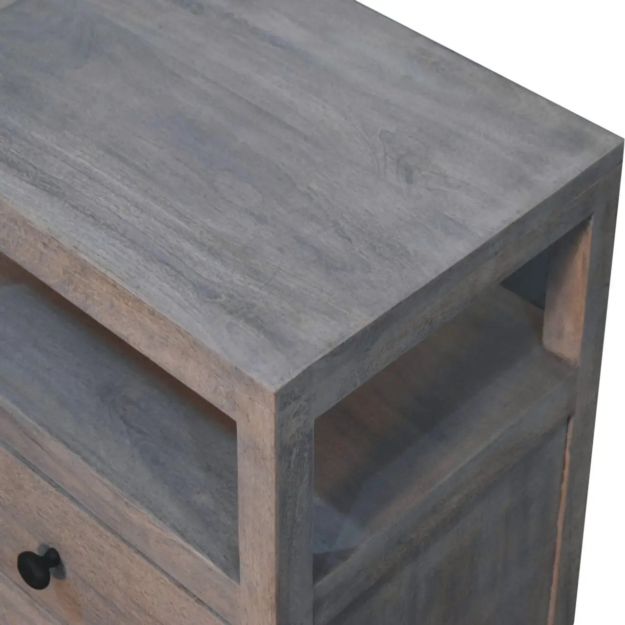 Acid Wash 2-Drawer Open Bedside Table by HouseOfZazla