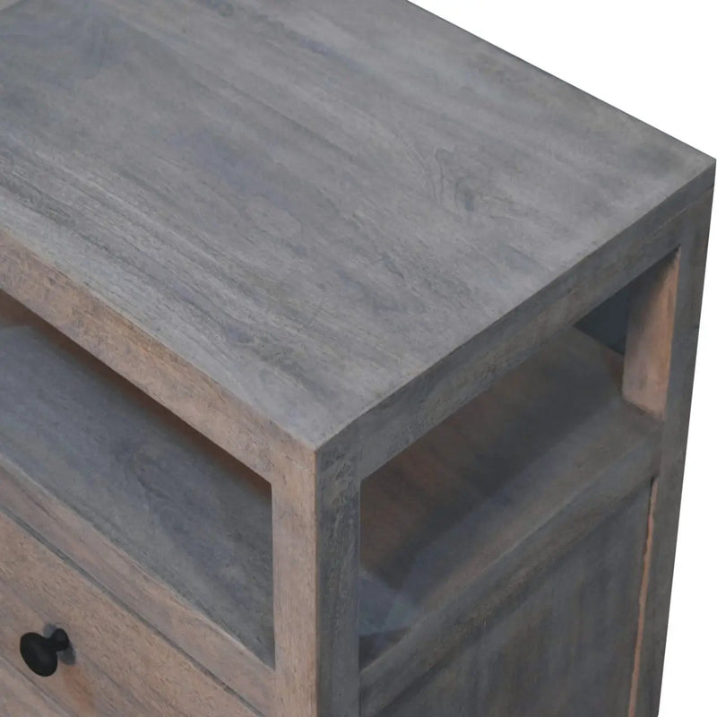 Acid Wash 2-Drawer Open Bedside Table by HouseOfZazla