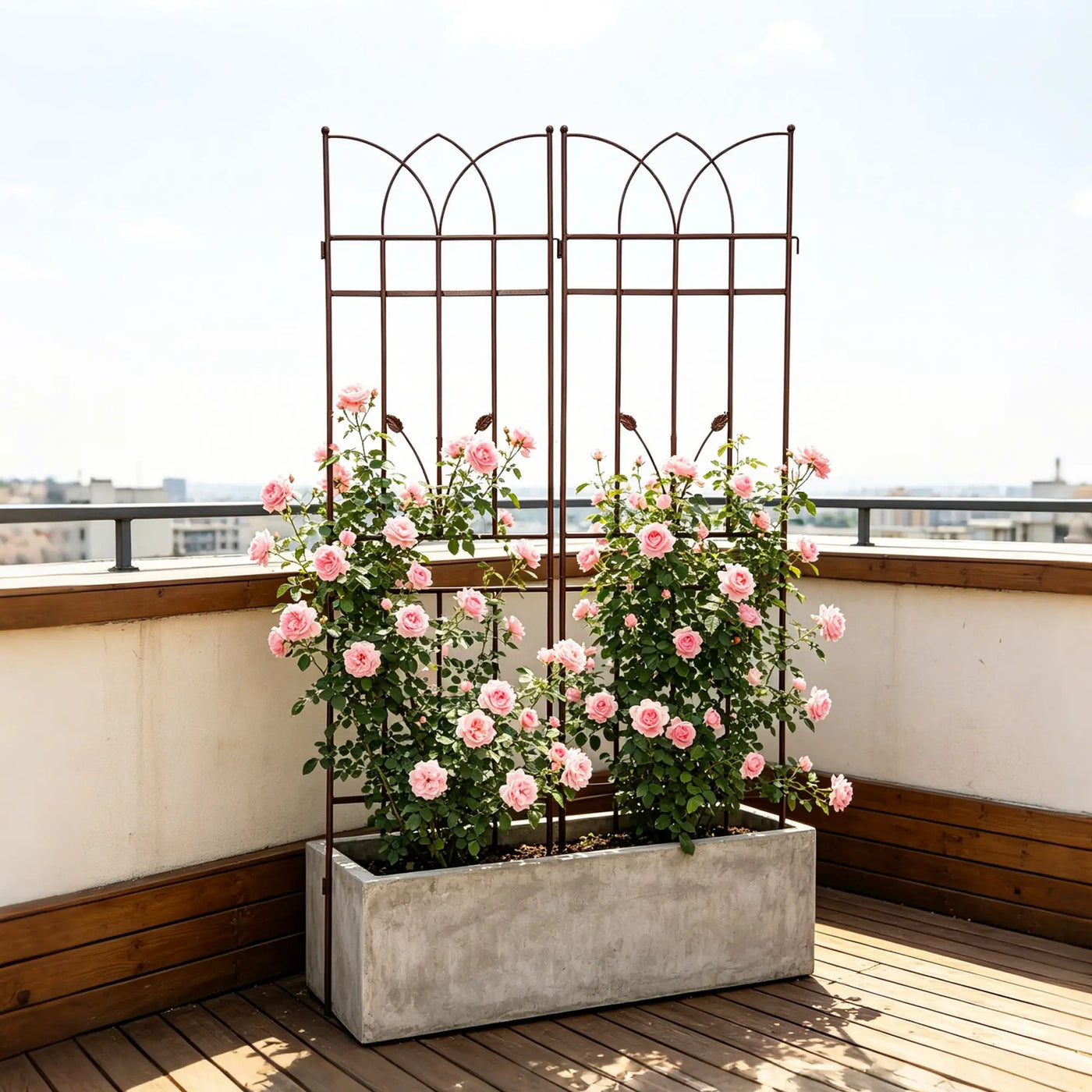 2 Pack Metal Garden Trellis by HouseOfZazla