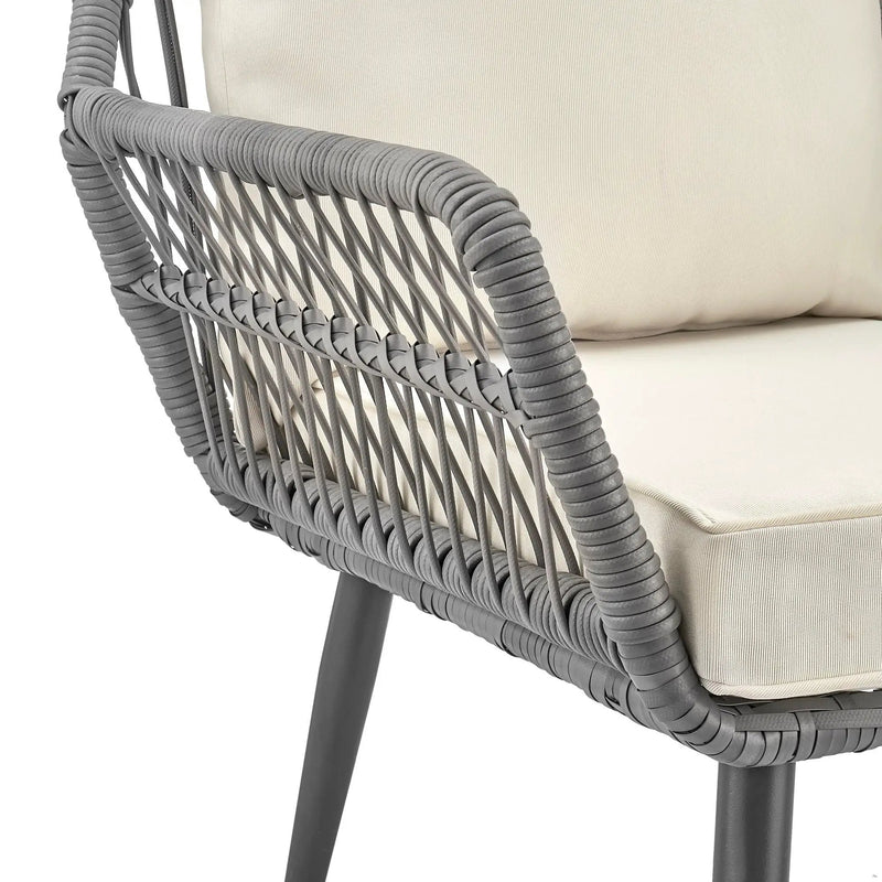 Cannes - 3 Piece Outdoor Patio Conversation Set