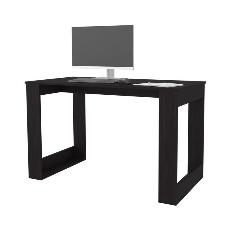 Aurora Writing Computer Desk with Ample Work Surface, Wengue by HouseOfZazla