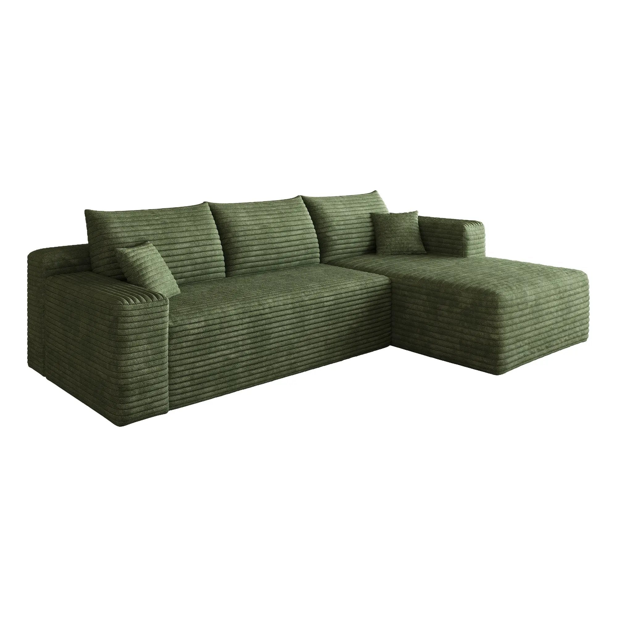 95" Cloud Sectional Sofa by HouseOfZazla