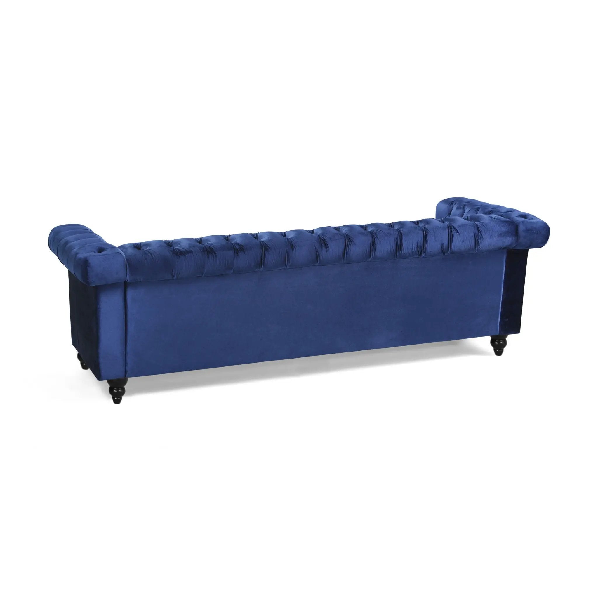 Chesterfield Style 3 Seater Sofa With Deep Button Tufting by HouseOfZazla