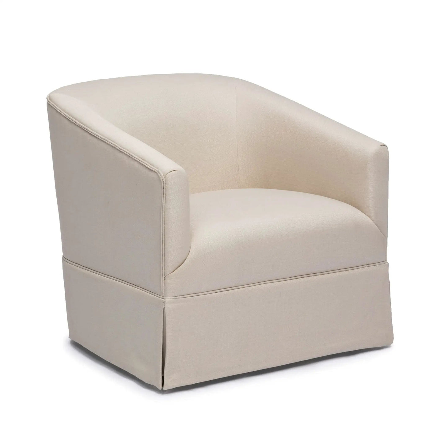 Earl - Skirted Swivel Chair by HouseOfZazla