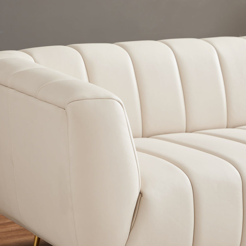 Lamattina - Genuine Italian Channel Tufted Sofa by HouseOfZazla